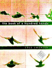 Cover of: The book of a hundred hands: poems