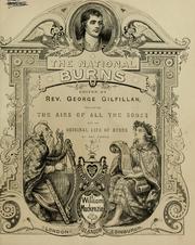 Cover of: The national Burns | Robert Burns