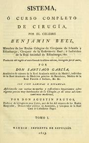 Cover of: Sistema, ó curso completo de cirurgía