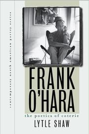 Frank O'Hara by Lytle Shaw