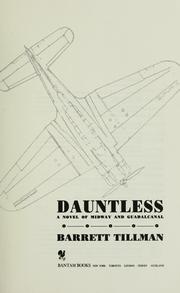 Cover of: Dauntless: a novel of Midway and Guadalcanal