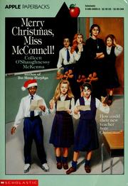 Cover of: Merry Christmas, Miss McConnell! by Colleen O'Shaughnessy McKenna