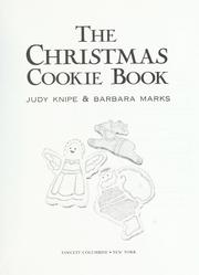 Cover of: The Christmas cookie book by Judy Knipe