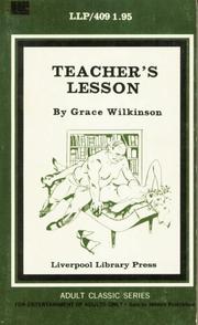 Cover of: Teacher's Lesson