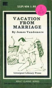 Cover of: Vacation from Marriage