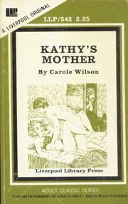 Cover of: Kathy's Mother