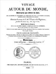 Cover of: Voyage autour du monde by Par M. Louis de Freycinet, ...