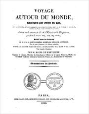 Cover of: Voyage autour du monde by Par M. Louis de Freycinet, ...
