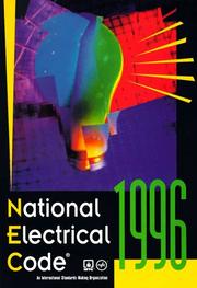 Cover of: National Electrical Code 1996 (National Electrical Code (Looseleaf)) by NATIONAL FIRE PROTECT AGE, Natl Fire Protection Assn