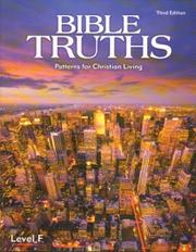 Cover of: Bible Truths Level F by 