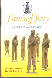 Cover of: Famine Diary: Unabridged text from the Irish Times Series