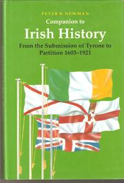 Cover of: Companion to Irish History 1603-1921: From the Submission of Tyrone  to Partition