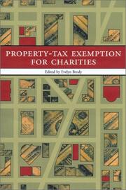 Cover of: Property-Tax Exemption for Charities: Mapping the Battlefield