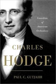 Cover of: Charles Hodge by Paul C. Gutjahr