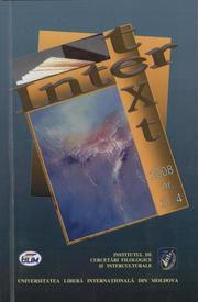 Cover of: Inter text Nr. 3/4 2008 by 