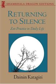 Cover of: Returning to silence