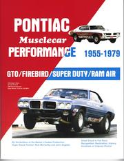Cover of: Pontiac musclecar performance, 1955-1979 by Pete McCarthy