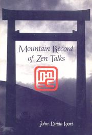 Cover of: Mountain record of Zen talks