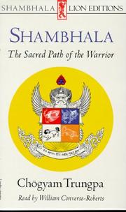 Cover of: SHAMBHALA:The Sacred Path of the Warrior  PA/AUD