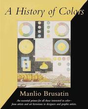 Cover of: A history of colors