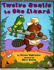 Cover of: Twelve Snails to One Lizard by Susan Hightower