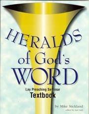 Cover of: Heralds of God's Word: Lay preaching seminar workbook