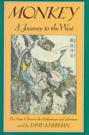 Cover of: Monkey: a journey to the West : a retelling of the Chinese folk novel by Wu Chʼeng-en