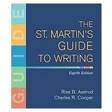 Cover of: The St. Martin's Guide to Writing by Rise B. Axelrod