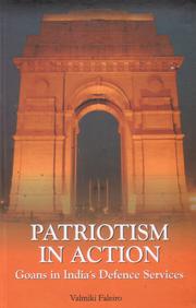 Cover of: Patriotism in Action: Goans in India's Defence Services