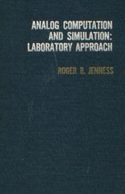 Cover of: Analog computation and simulation: laboratory approach.