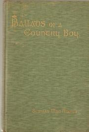 Cover of: Ballads of a country-boy.