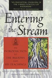 Cover of: Entering the stream by compiled and edited by Samuel Bercholz and Sherab Chödzin Kohn ; foreword by Bernardo Bertolucci.