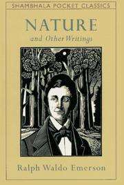 Cover of: Nature and other writings