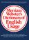 Cover of: Merriam-Webster's dictionary of English usage.