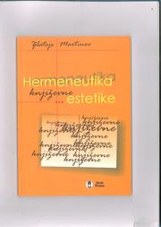 Cover of: Hermeneutika književne estetike