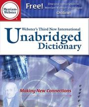 Cover of: Webster's third new international dictionary, unabridged by 