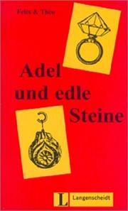 Cover of: Adel und edle Steine