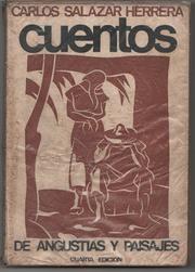 Cover of: Cuentos de angustias y paisajes.