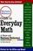 Cover of: Merriam-Webster's guide to everyday math