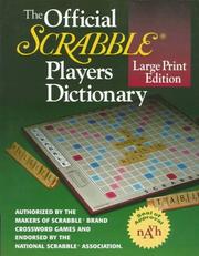 Cover of: The Official SCRABBLE (r) Players Dictionary | Cynthia Shoemaker