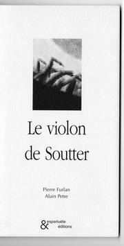 Cover of: Le Violon de Soutter
