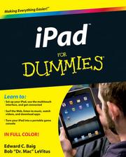 iPad for dummies