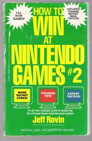 Cover of: How to Win at Nintendo Games #2 by Jeff Rovin