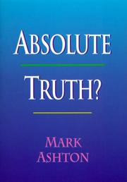 Cover of: Absolute Truth?