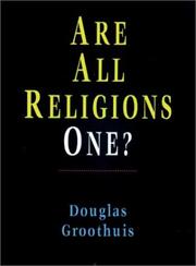 Cover of: Are All Religions One?