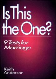 Cover of: Is This the One? | Keith Anderson
