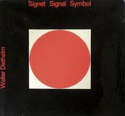 Signet, signal, symbol by Walter Diethelm
