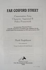 Cover of: Far Gosford Street: conservation area character appraisal & policy framework