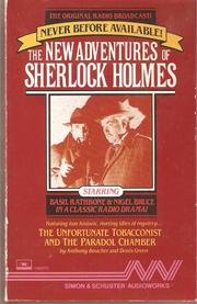 Cover of: The New Adventures Of Sherlock Homes - Volume 1: The Unfortunate Tobacconist & The Paradol Chamber