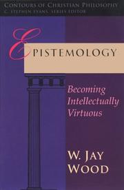 Cover of: Epistemology by W. Jay Wood